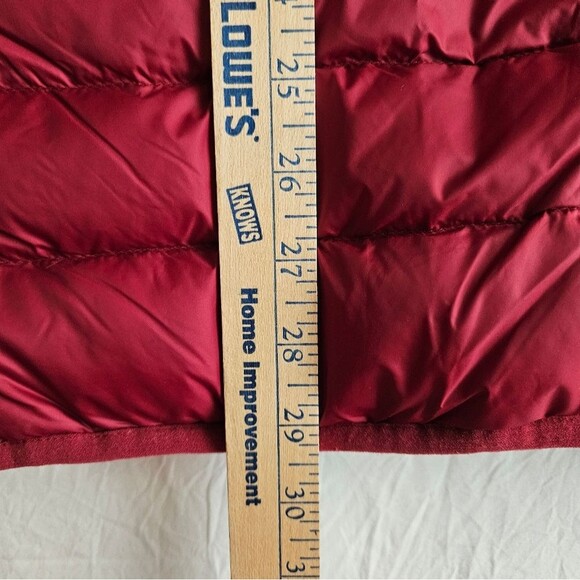 Saddlebred Down Puffer Vest Men's 2X Full Zip Red Quilted Packable Pockets EUC - Picture 8 of 10